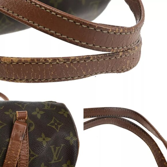 LOUIS VUITTON Logo PAPILLON 30 Hand Bag Monogram Leather Brown M51365 66HC021 - Picture 8 of 16